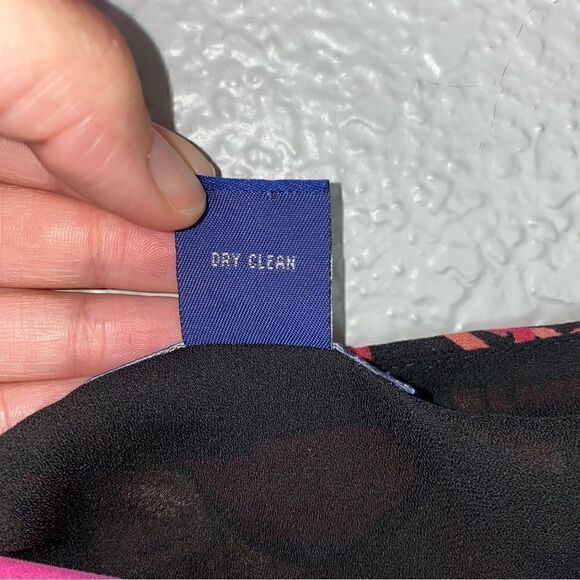 Charter Club Silk Floral Print Round Neck Sleeveless Maxi Dress Black Size 8 - Picture 6 of 9